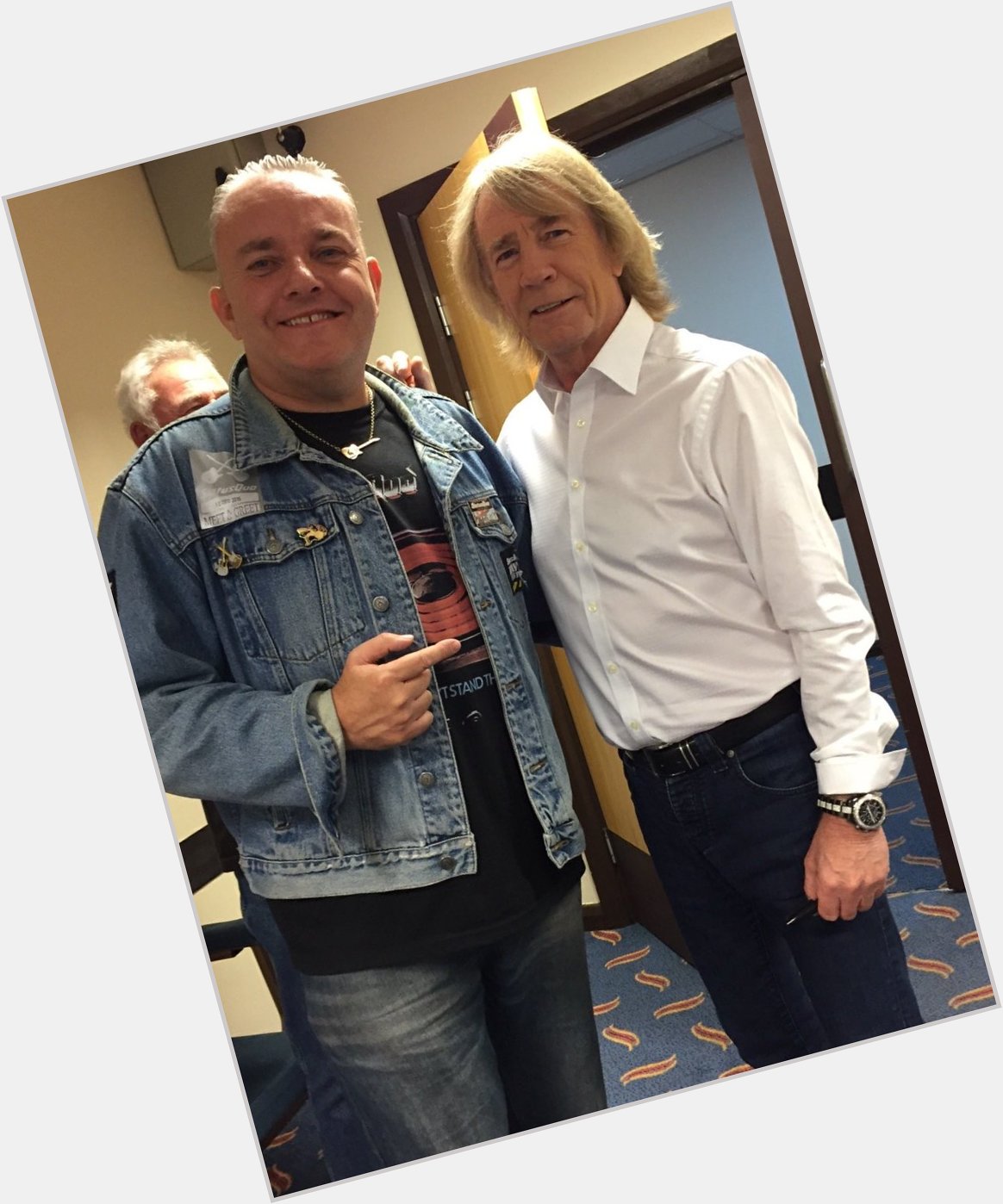Happy birthday Rick Parfitt expect you will be up there,having a few with Lemmy and the gang   