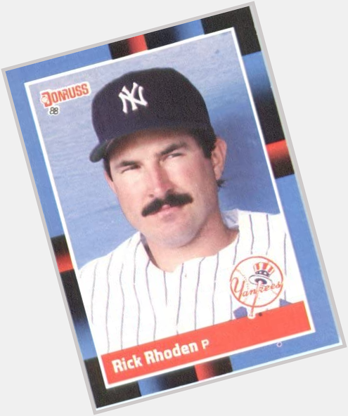 Happy birthday to Rick Rhoden... a fine pitcher who Billy Martin once used as a DH 