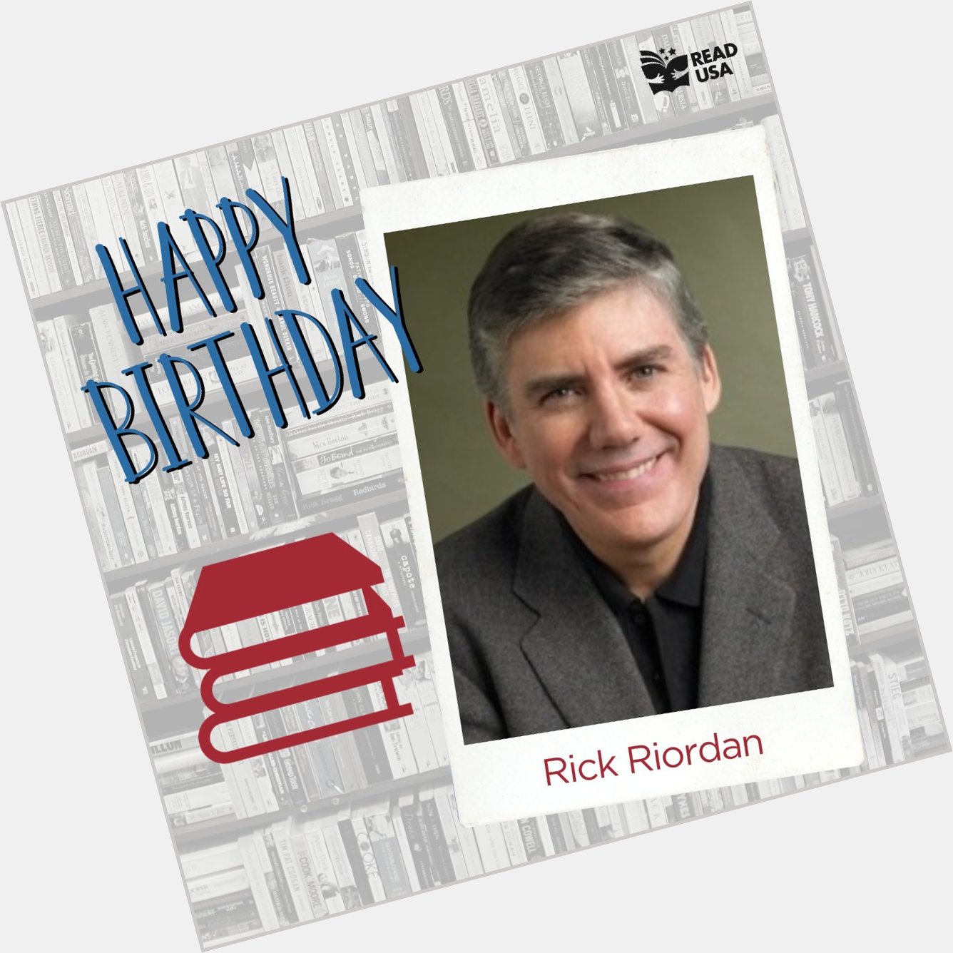 Happy Birthday Rick Riordan!  