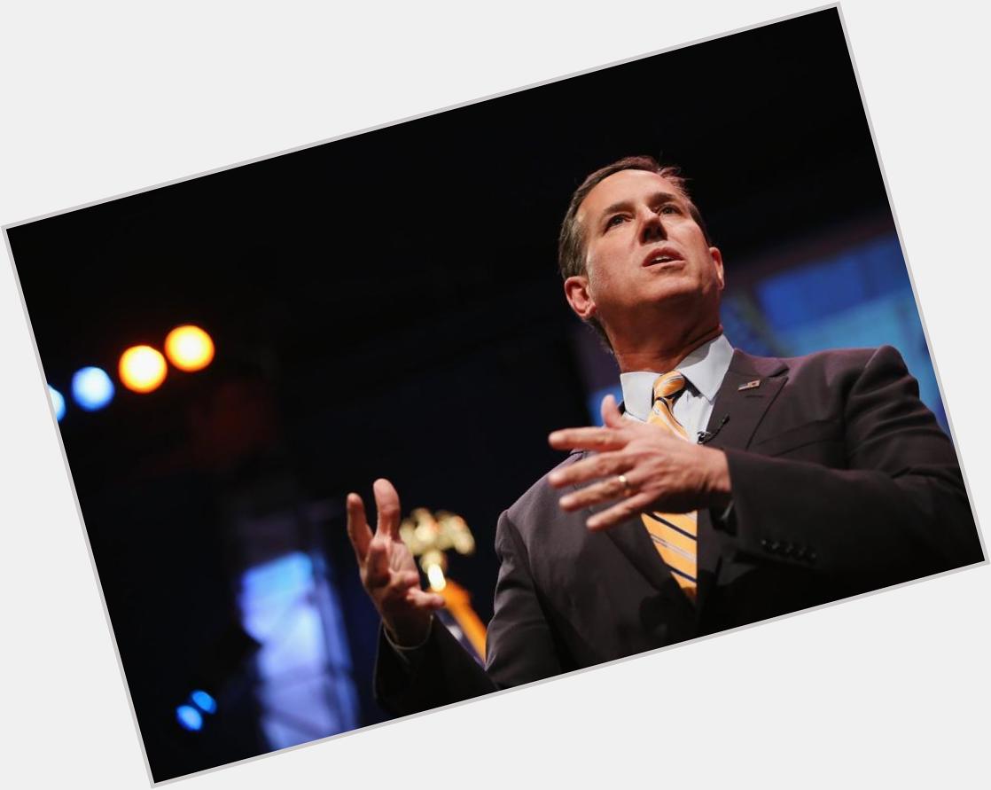 Happy birthday, \Rick Santorum to make 2016 announcement May 27.\"  