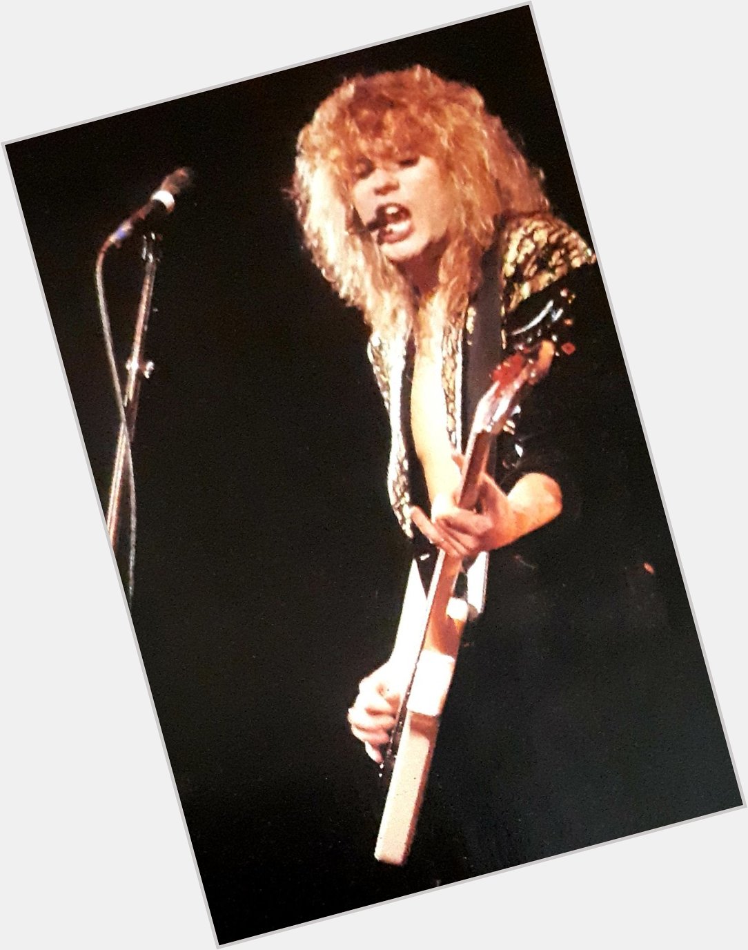 Happy Birthday to the great Def Leppard \s bass player Rick Savage     