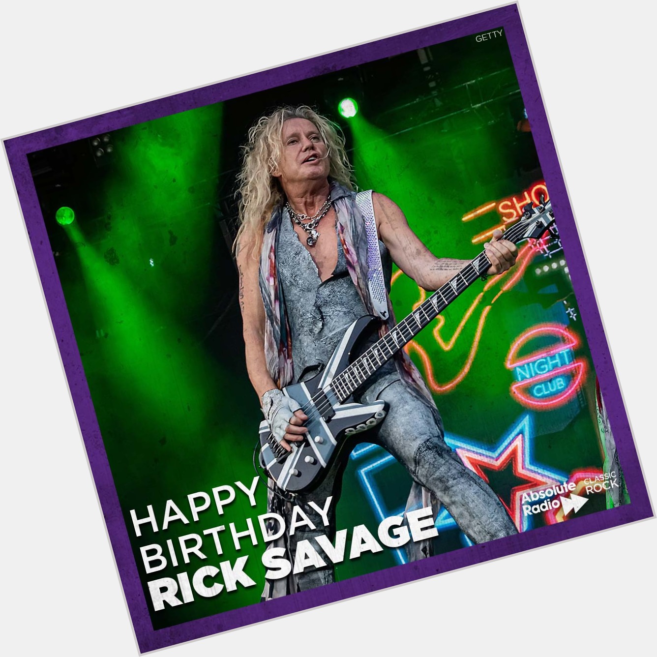 Happy birthday, Sav!

Legendary bassist and founding member Rick Savage is 61 today! 