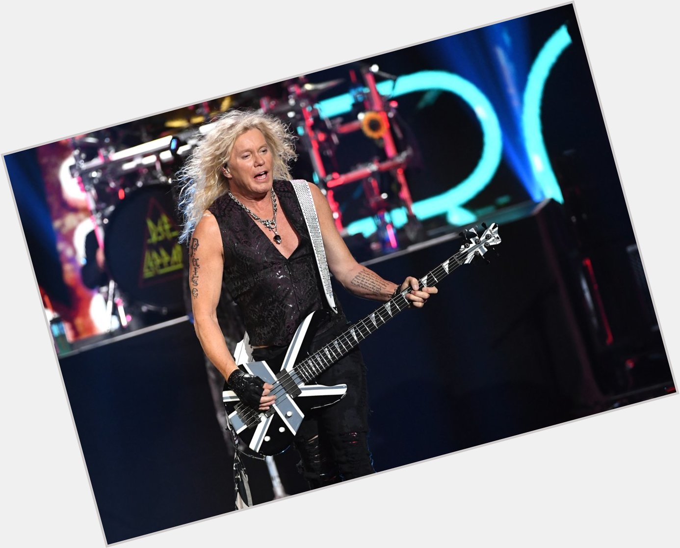 Happy Birthday to Rick Savage of Def Leppard who turns 61 today!!   Kevin Winter / Staff - Getty Images 