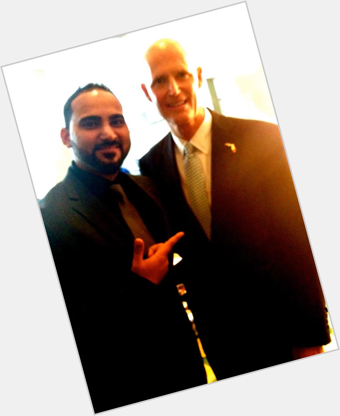 Happy Birthday to My Buddy Governor Rick Scott.My sincerest thanks and appreciation for all your hard work.God bless! 