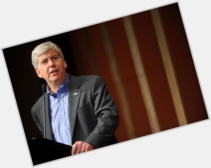 Happy Birthday to Michigan s GOP Governor Rick Snyder! 