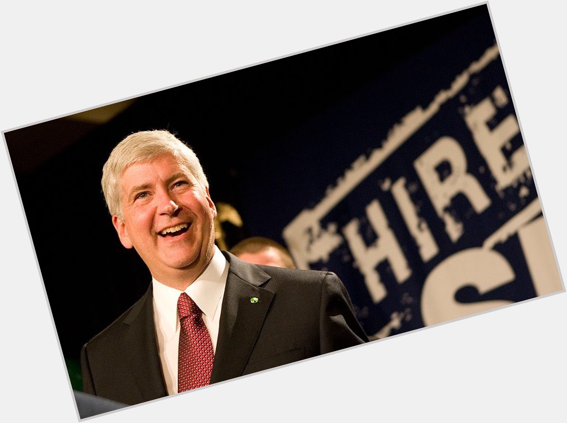 Join us in wishing a very happy birthday to Michigan\s GOP Governor Rick Snyder! 