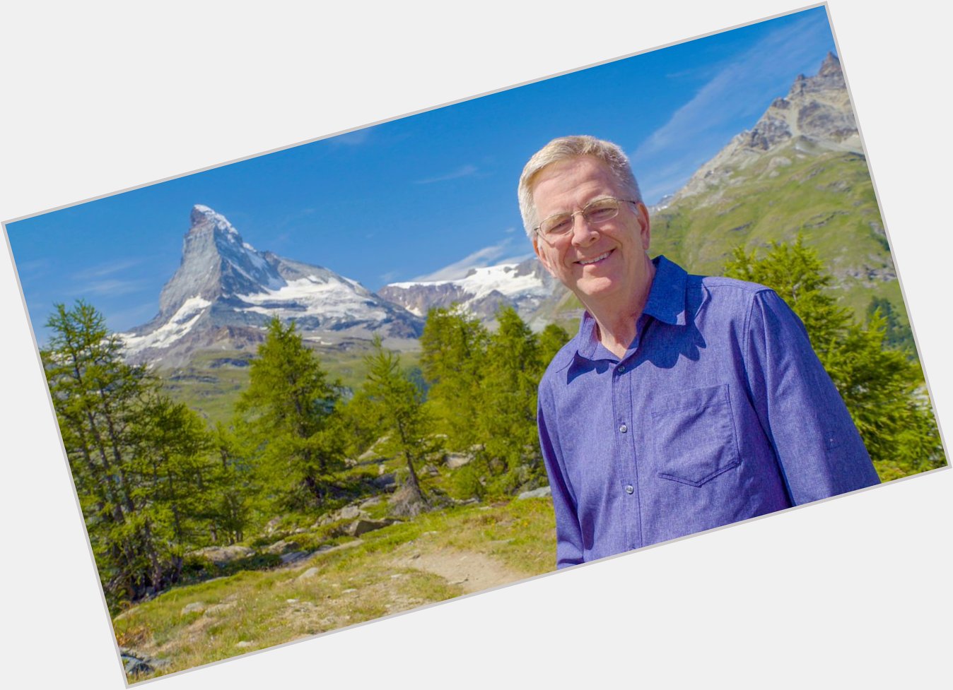 Happy Birthday Rick Steves! Thanks for taking us on so many wonderful adventures. 