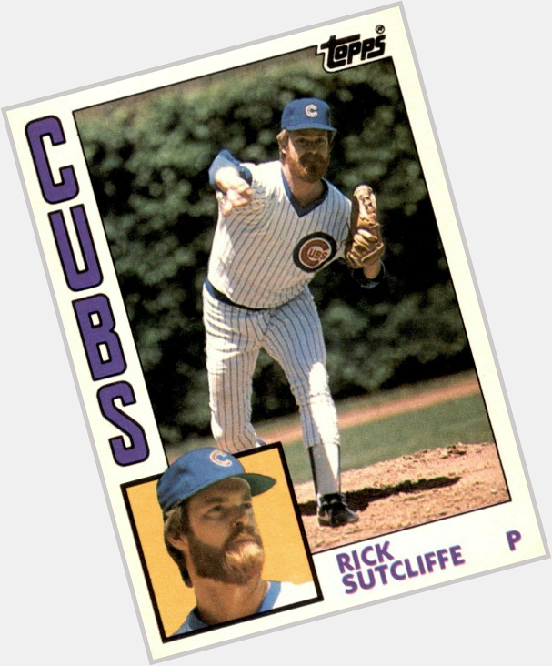 Happy birthday, Rick Sutcliffe!  