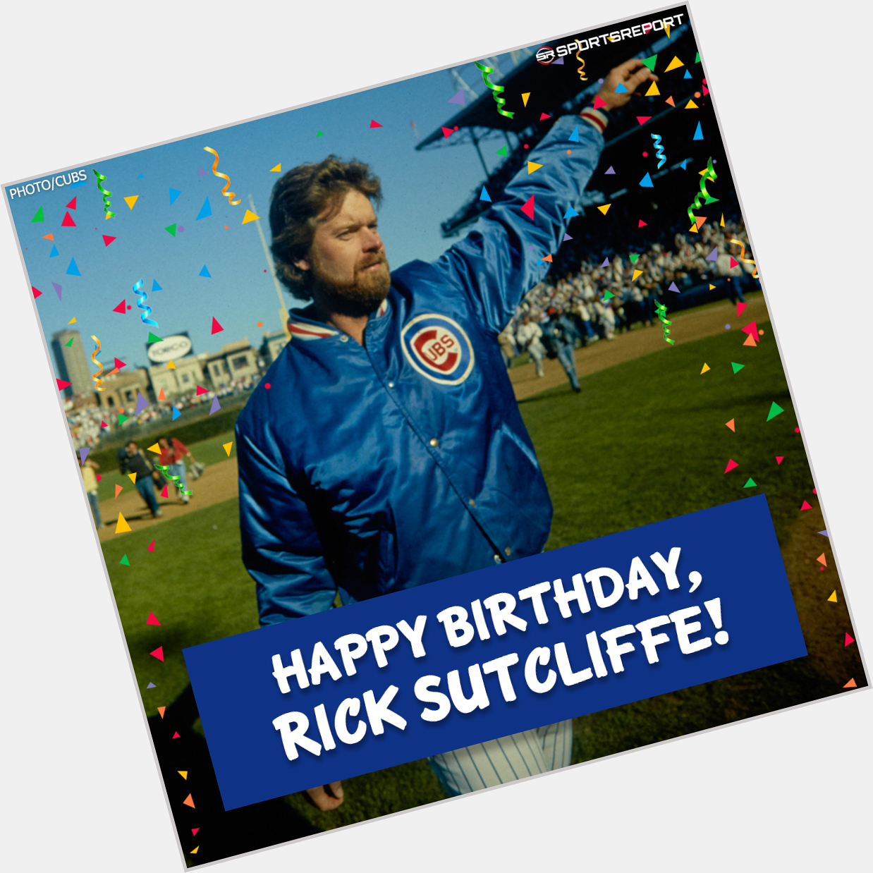 Happy Birthday to Legend, Rick Sutcliffe! 