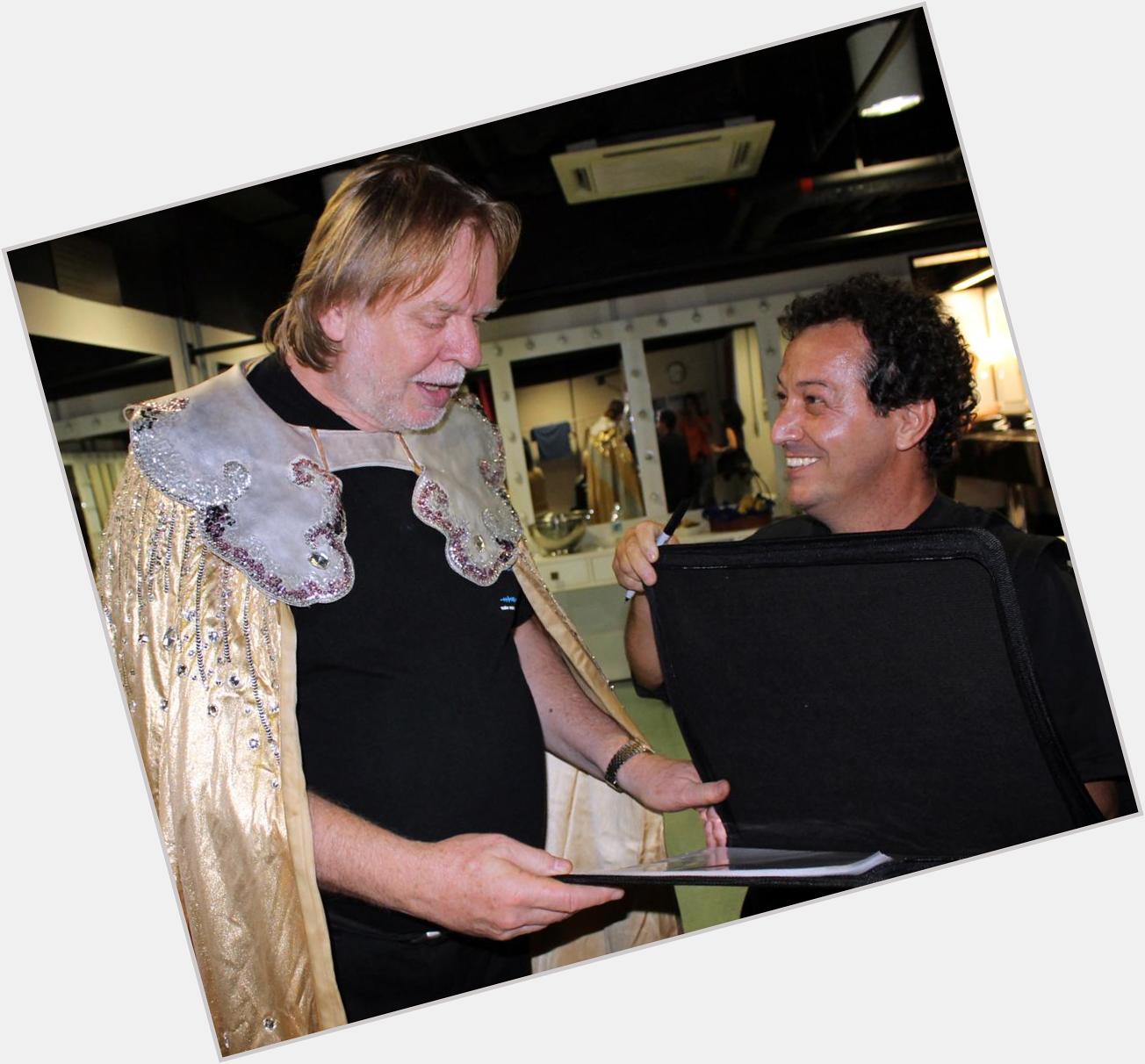 A very happy Birthday to Rick Wakeman! \"Maestro\", the best ever ... See you soon in Brazil. Almir 