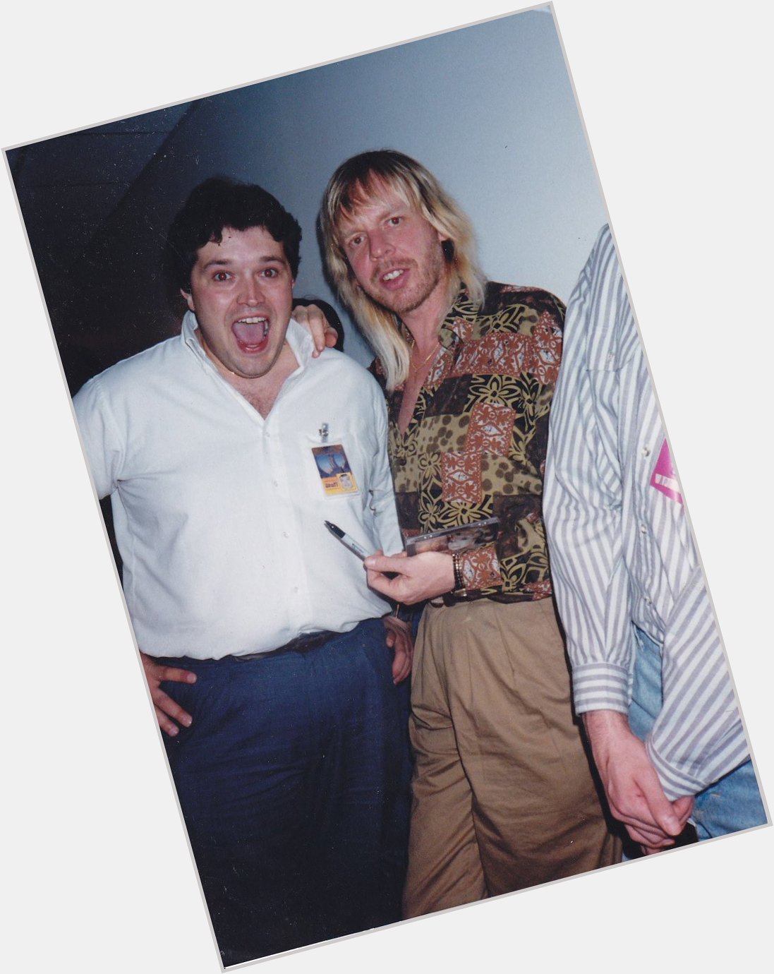 Throwback Thursday Photo and Happy Belated Birthday to Rick Wakeman from Yes   
