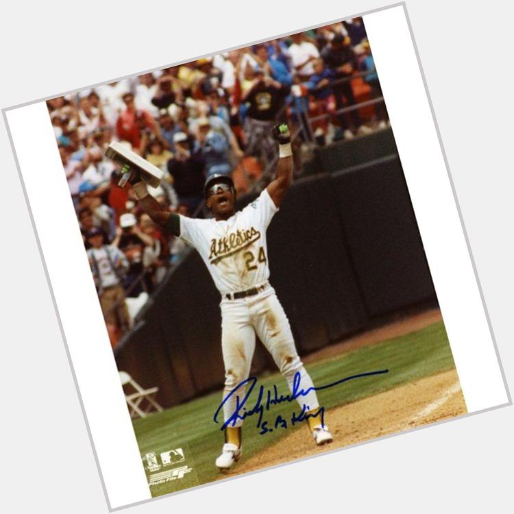 Happy Birthday to All-Time Steals Record Holder Rickey Henderson.  