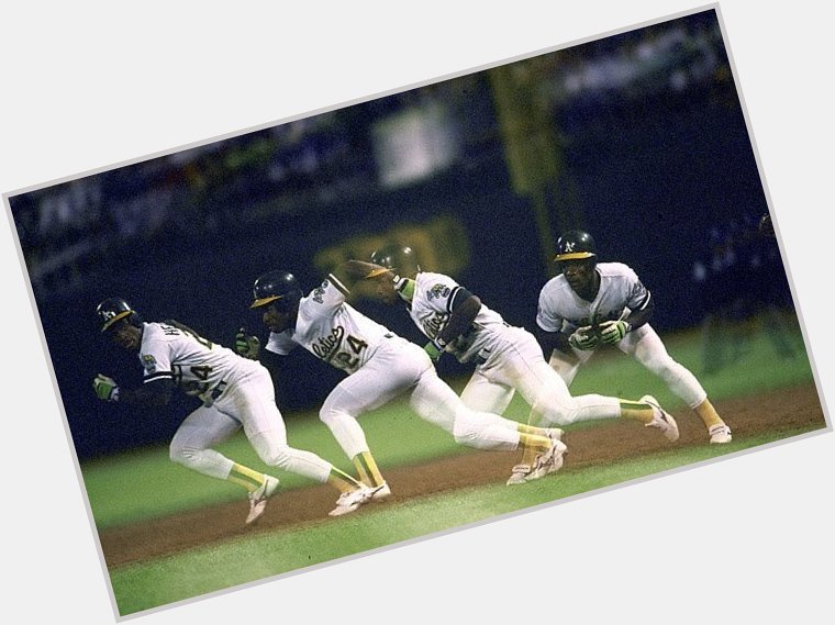 60 years ago today, the stolen base king was born. Happy Birthday, Rickey Henderson! 