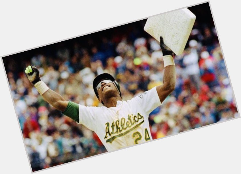 Happy birthday to Hall of Famer Rickey Henderson, born 60 years ago on Christmas Day 