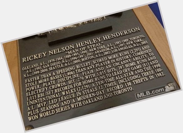 Happy birthday to the legendary Rickey Henderson. 