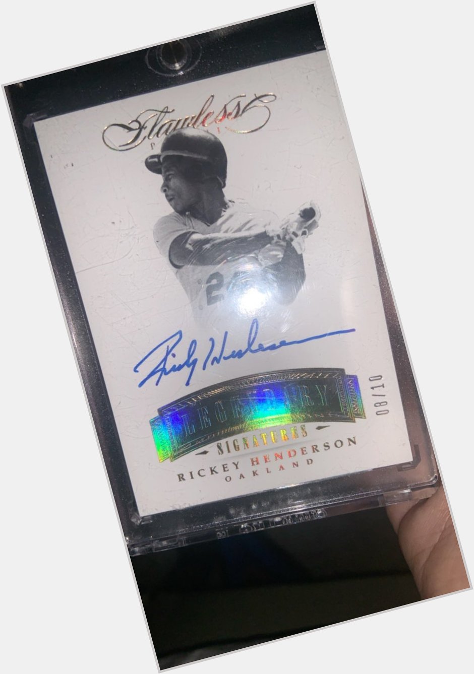 Happy Birthday, Rickey Henderson & shoutout to for the incredible find  