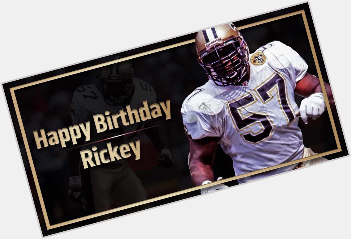 Happy Birthday to  Ring of Honor member Rickey Jackson! 