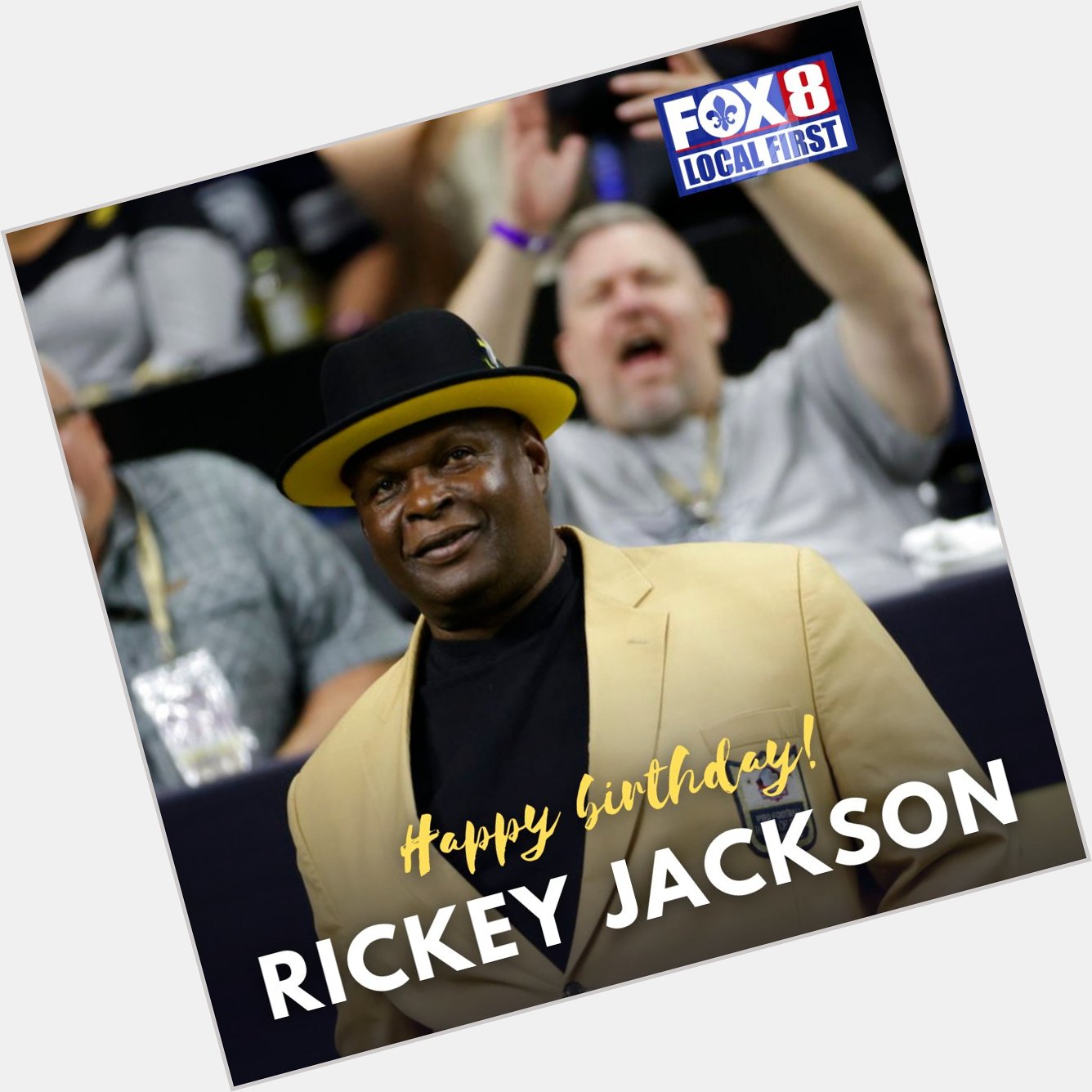 FOX8NOLA: Happy 65th birthday to NFL Hall of Famer and legendary Saints Dome Patrol linebacker Rickey Jackson! 