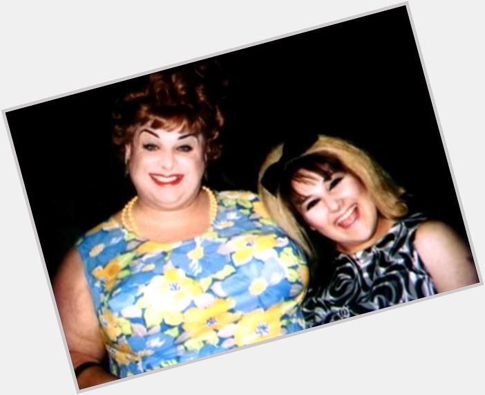 Happy Birthday, Divine and Ricki Lake (as Edna and Tracy Turnblad) on the set of John Waters Hairspray 