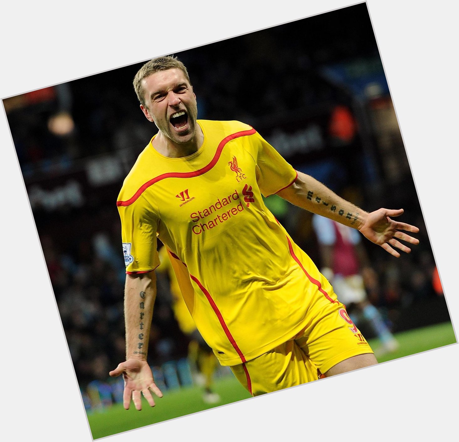 Happy birthday to striker Rickie Lambert - the No.9 is celebrating his 33rd today. 