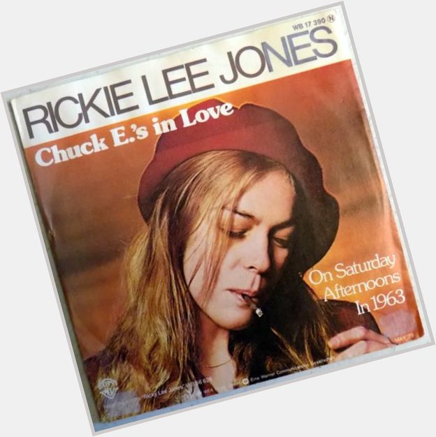 Happy Birthday Rickie Lee Jones

8 novembre 1954, Chicago, Illinois  