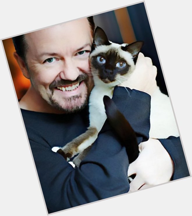 Happy Birthday to animal lover Ricky Gervais. 