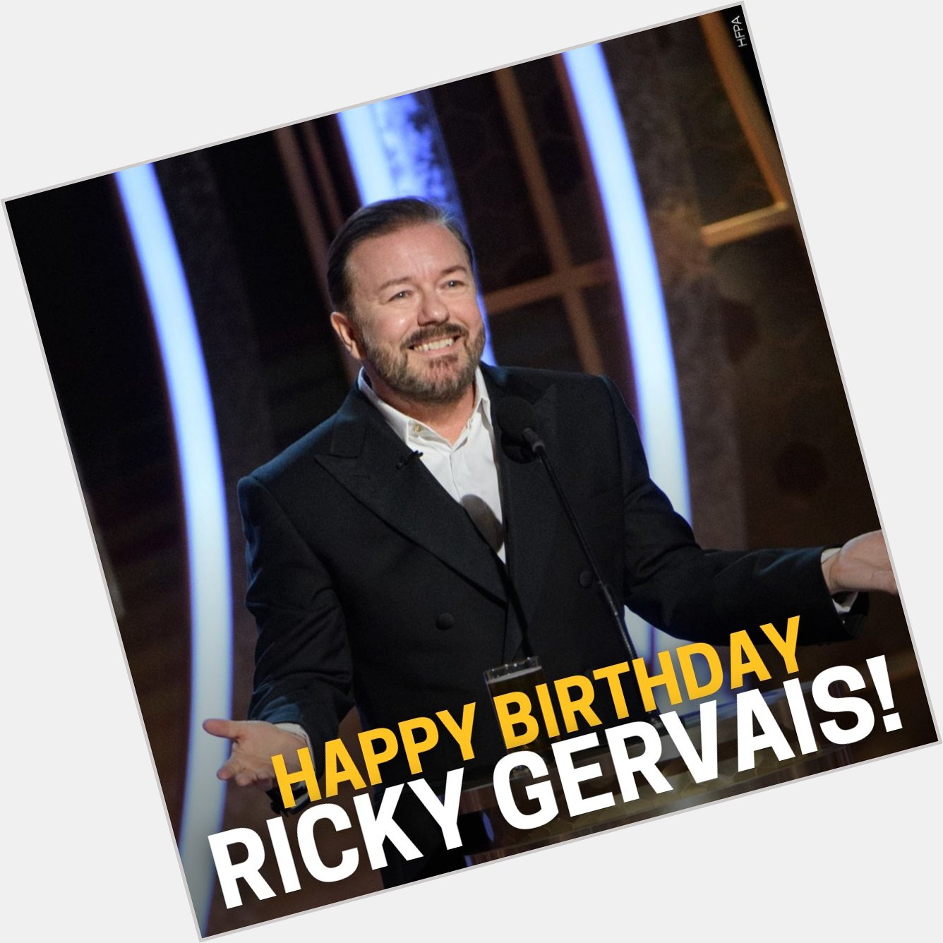 Happy birthday to Ricky Gervais! 