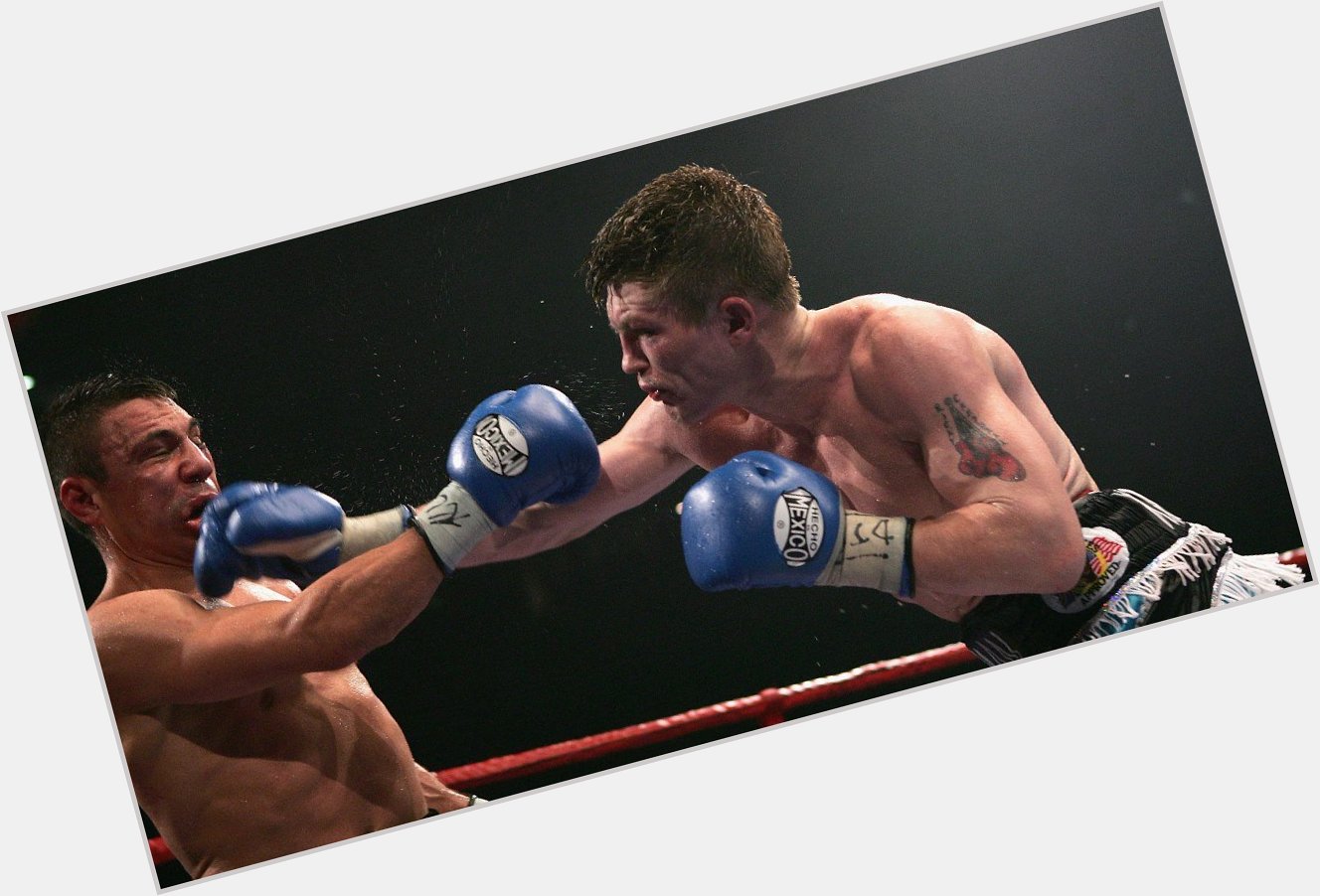 He was responsible for one the greatest fights in British boxing.

Happy birthday, Ricky Hatton. 