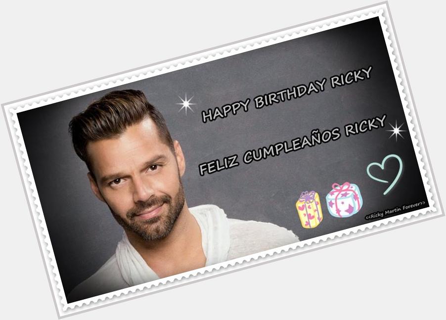  Happy Birthday Ricky!!  Feliz cumpleaños Ricky!!     