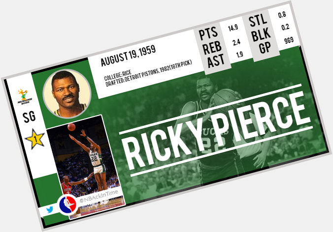 Happy Birthday Ricky Pierce     