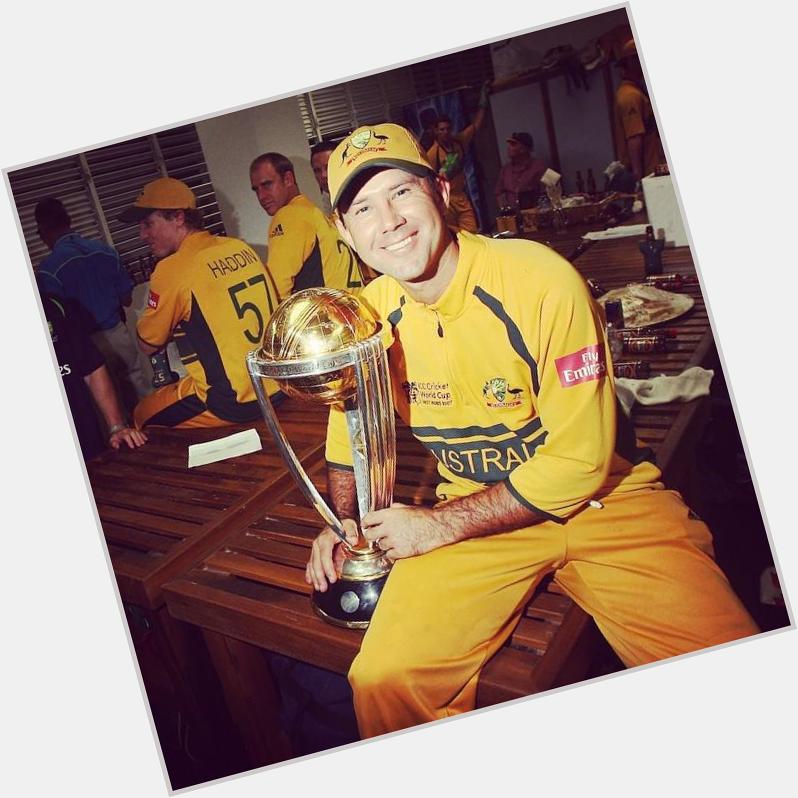 Happy Birthday Ricky Ponting! The Australian legend turns 40 today. by 