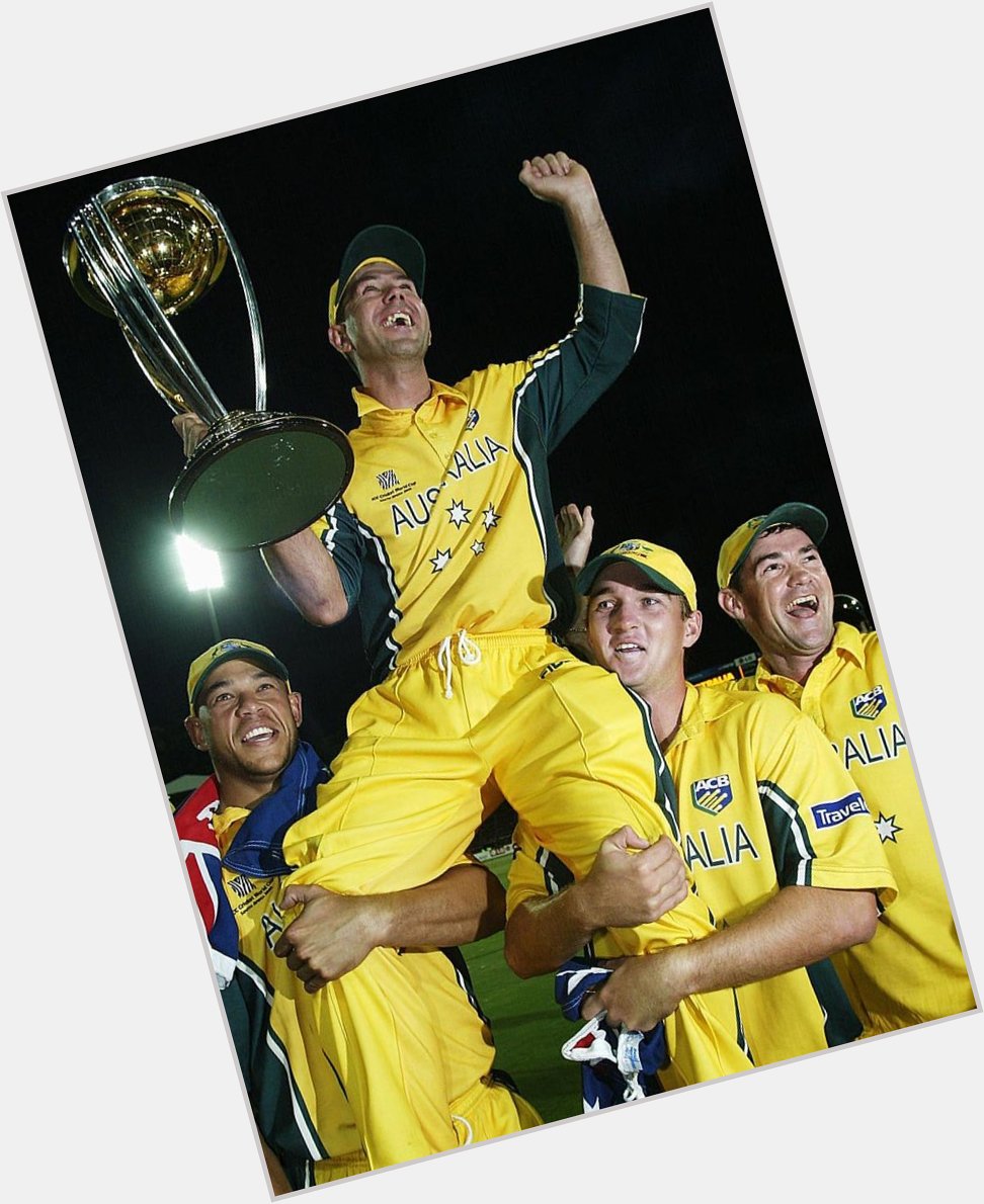 Happy Birthday to my favourite one of the greatest bats and skipper to have ever played the game..Ricky Ponting.. 