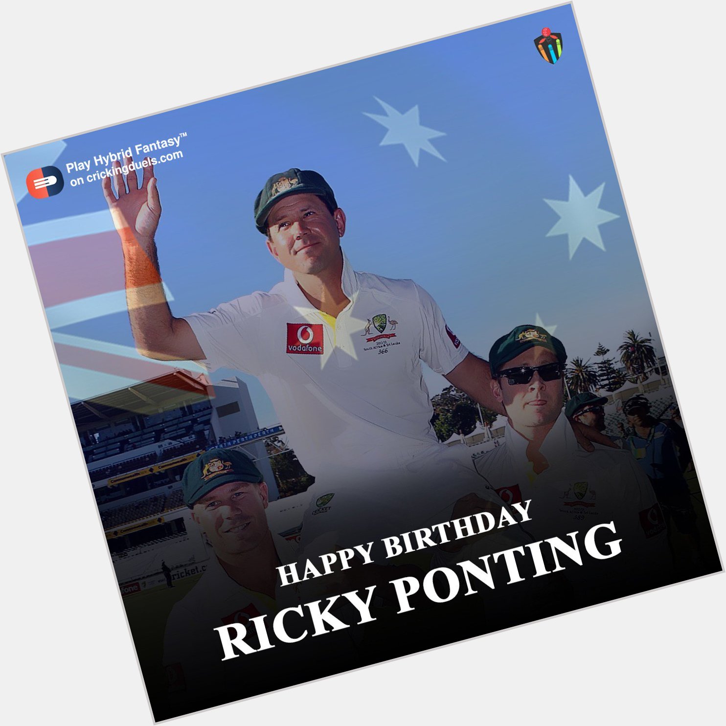 Happy birthday, Ricky Ponting. 