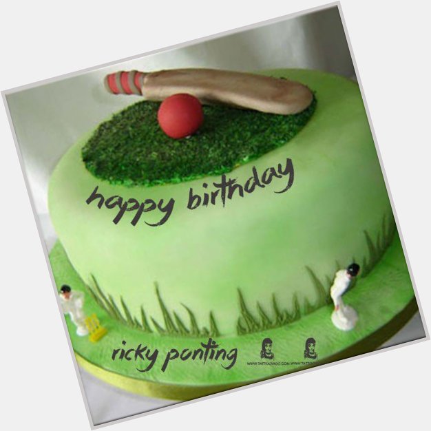 Happy Birthday to an awesome batsman....Ricky Ponting!! 
