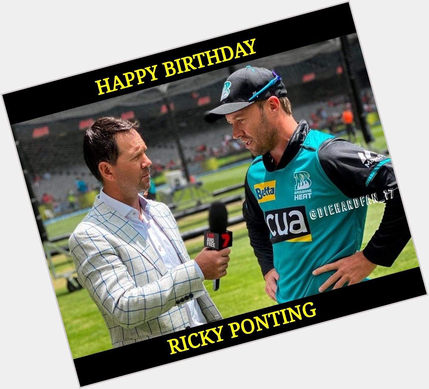 Happy Birthday Ricky Ponting!   
