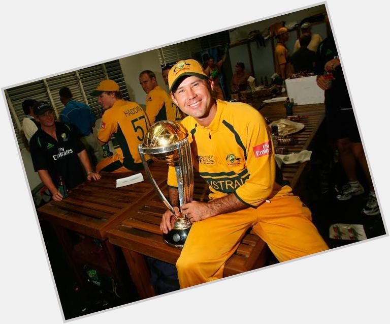 Happy Birthday Ricky Ponting!
One Of The Greatest Captain Ever And Goat Batsman  