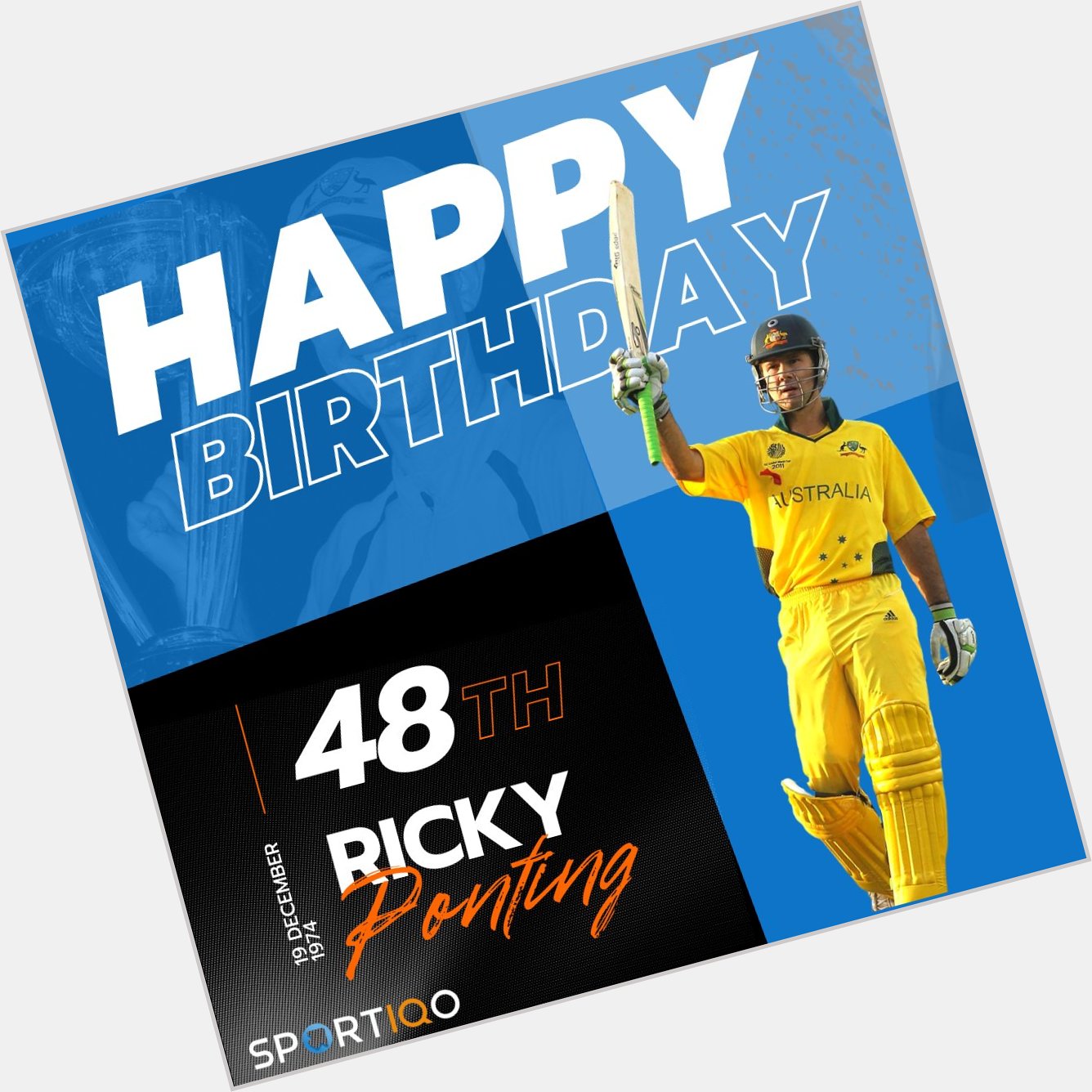 Happy Birthday, Ricky Ponting!   
