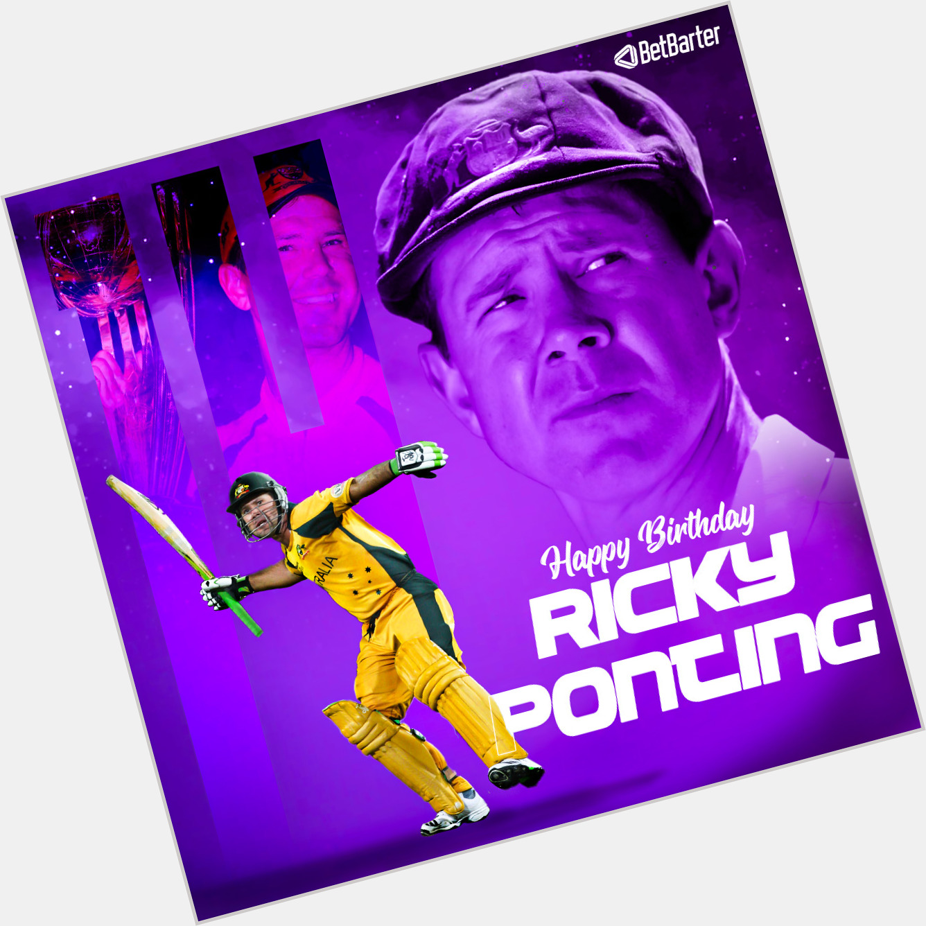 Happy Birthday to one of the best captains of all time, Ricky Ponting.   