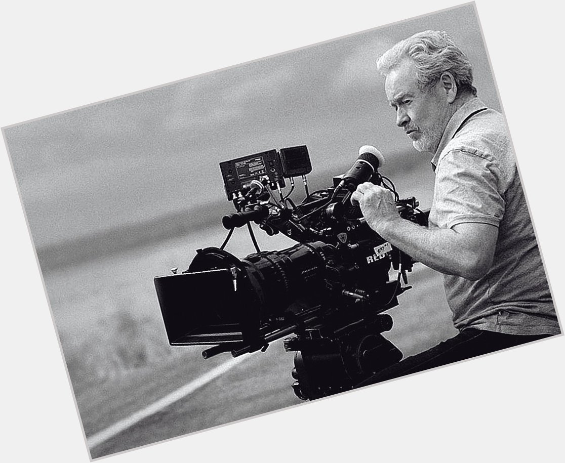  Life isn\t black and white. It\s a million gray areas, don\t you find? Happy 80th Birthday, Ridley Scott! 