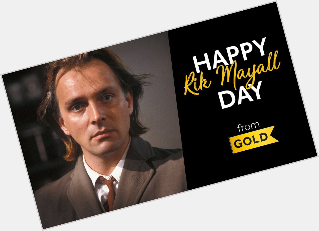 On what would have been Rik Mayall\s 60th birthday, we wanted to wish everyone a very Happy 