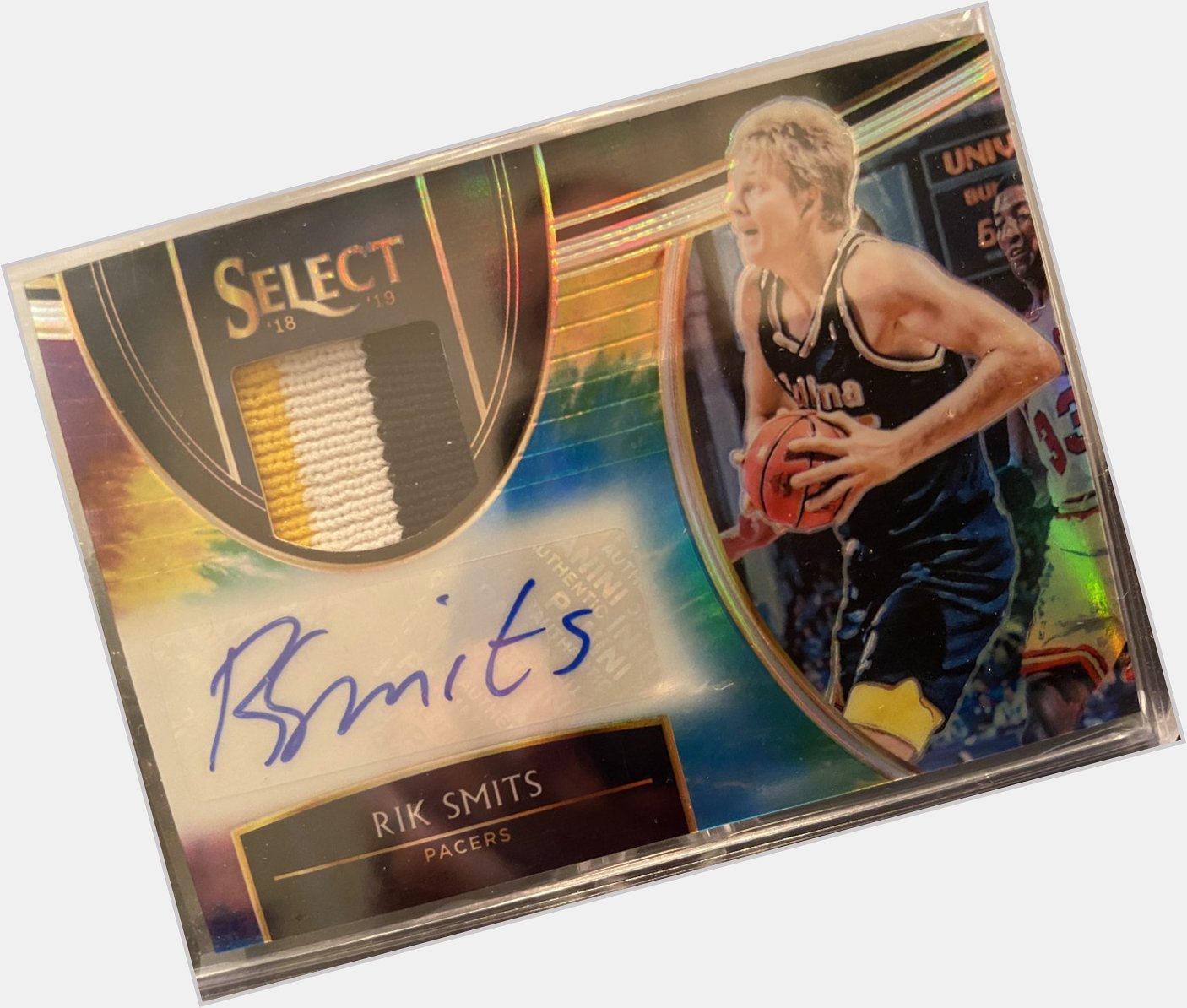 My Card of the Day is Rik Smits! Best C in history! Happy Birthday Rik! 