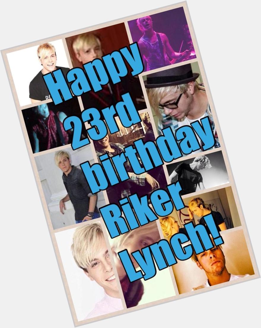 Happy 23rd birthday Riker Lynch!  