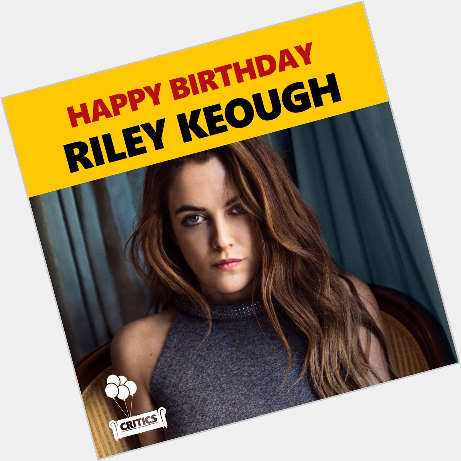 Happy Birthday Riley Keough. The Mad Max actress turns 28 today.  