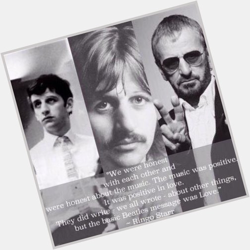 Happy birthday Ringo Starr! 