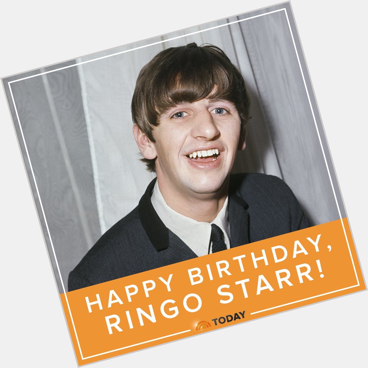 Happy birthday, Ringo Starr! 