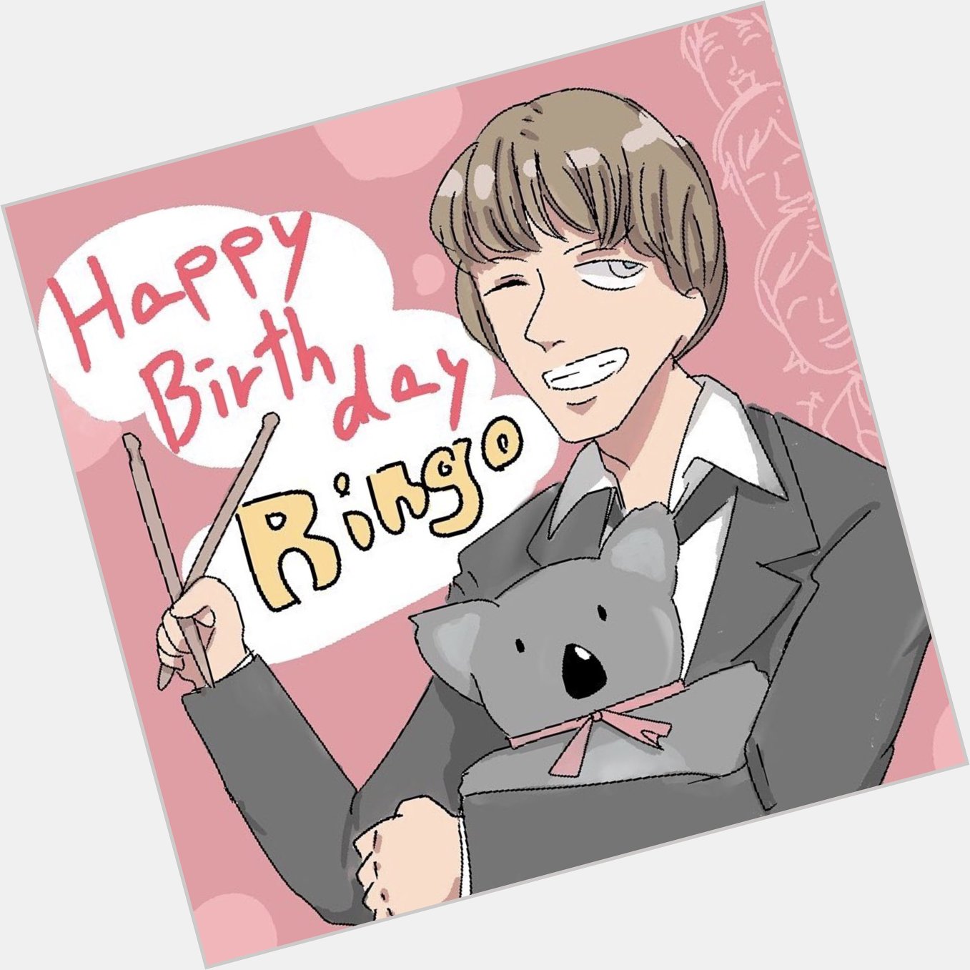  souieba Happy Birthday Ringo Starr!!                 