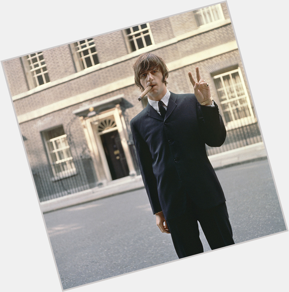 Happy Birthday Ringo Starr! ( Photographed outside 10 Downing Street, London, circa 1965. 