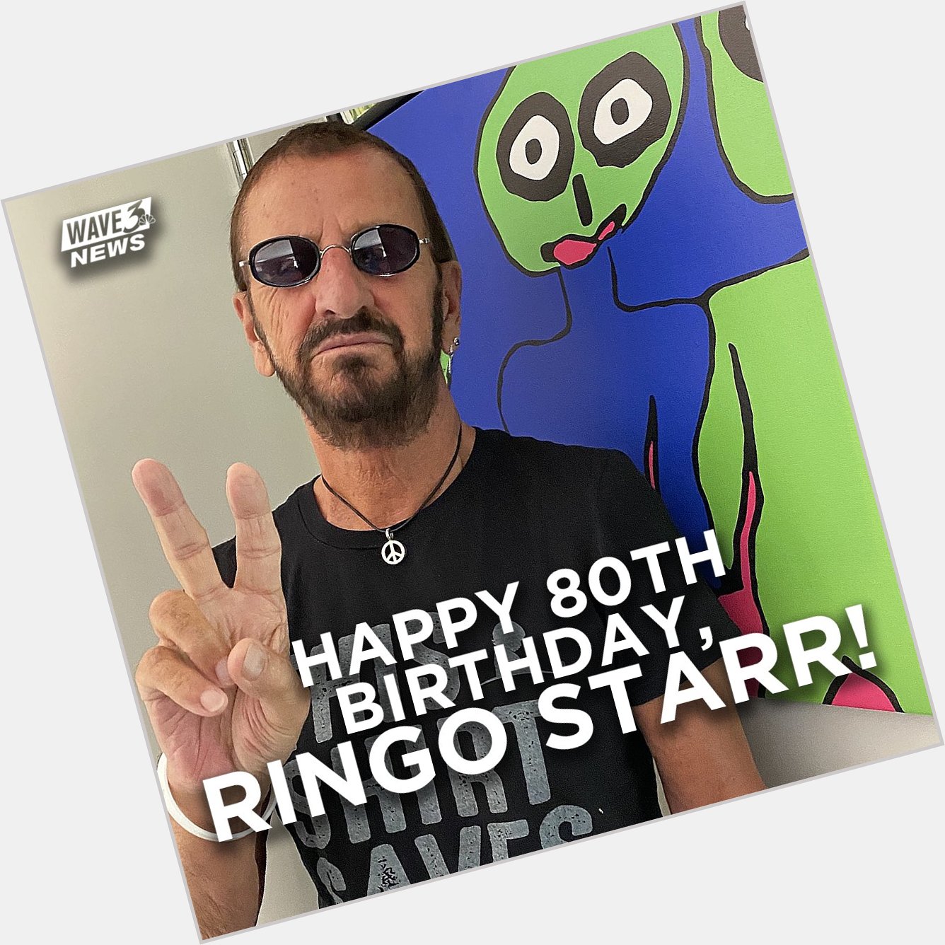 Peace and love!    Happy 80th Birthday to Ringo Starr!

Drop your favorite Beatles song in the comments! 