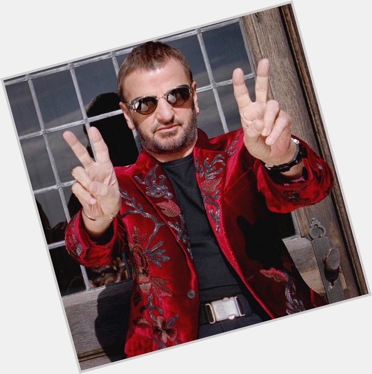  Peace and love. Peace and love. And Happy 80th Birthday to Ringo Starr. 