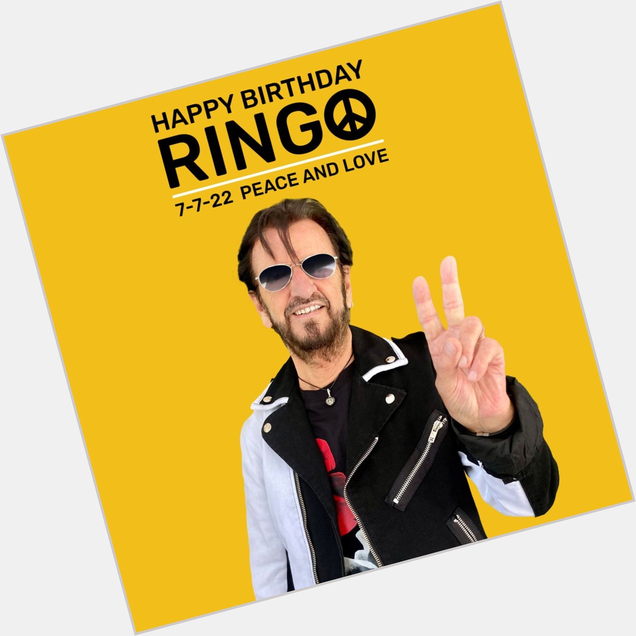 Wish Peace and Love for Ringo Starr on his Birthday! -  
